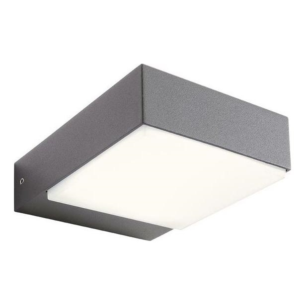 Redo 9560 - LED Venkovní nástěnné svítidlo CUBE LED/7W/230V 3000K IP54 antracit
