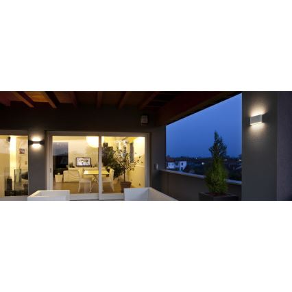 Redo 9622 - LED Venkovní nástěnné svítidlo KLIPPE LED/13W/230V 3000K IP54 bílá