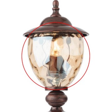 Redo A9634 - Náhradní stínidlo k lampě, k lustru MATERA pr. 15 cm béžová