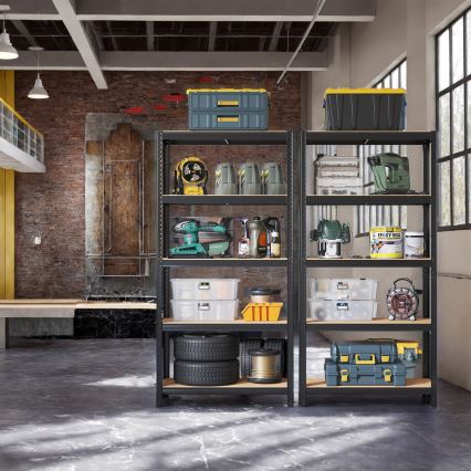 Regál ORDIFY černá