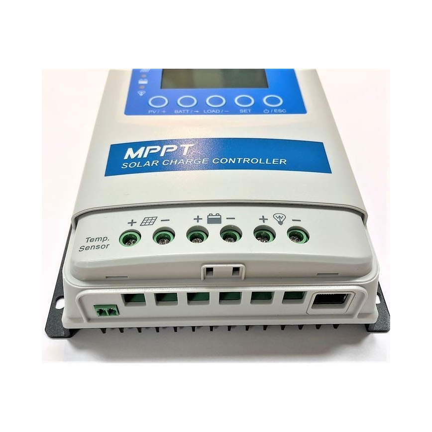 Regulátor solárního nabíjení MPPT 12/24V/30A IP32