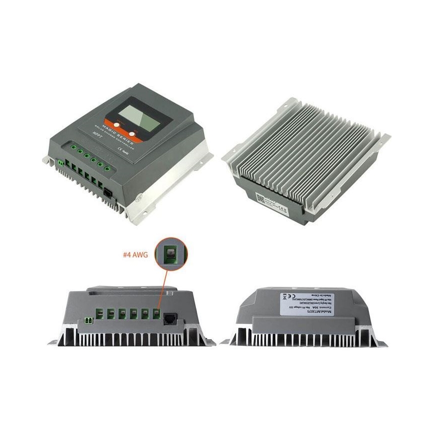 Regulátor solárního nabíjení MPPT MT3075 12/24V/30A