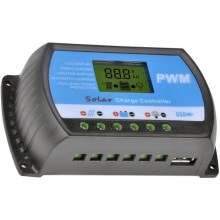 Regulátor solárního nabíjení PWM 12-24V/20A