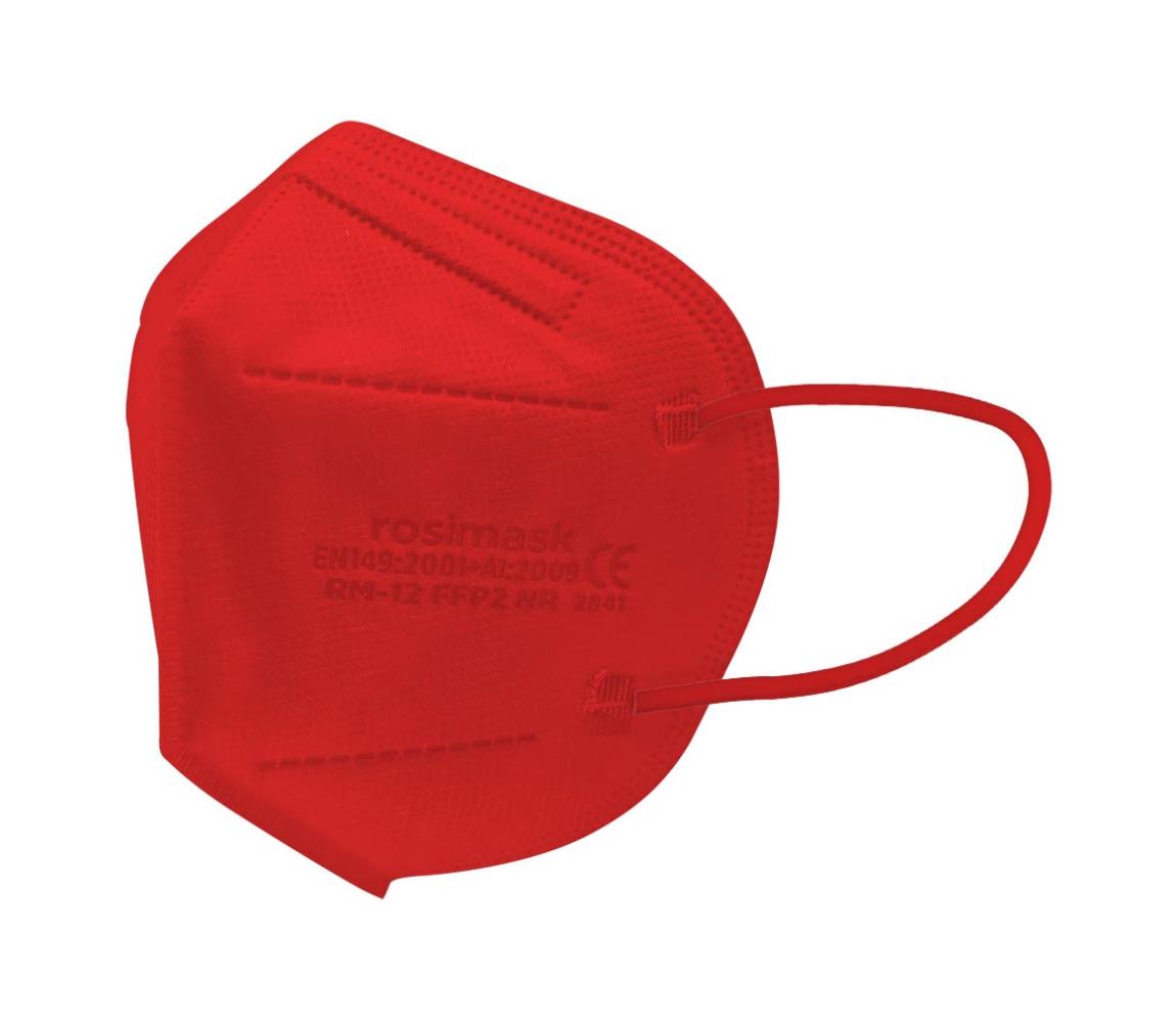 IMobily respirátor dětská FFP2 ROSIMASK MR-12 NR červený 1 ks