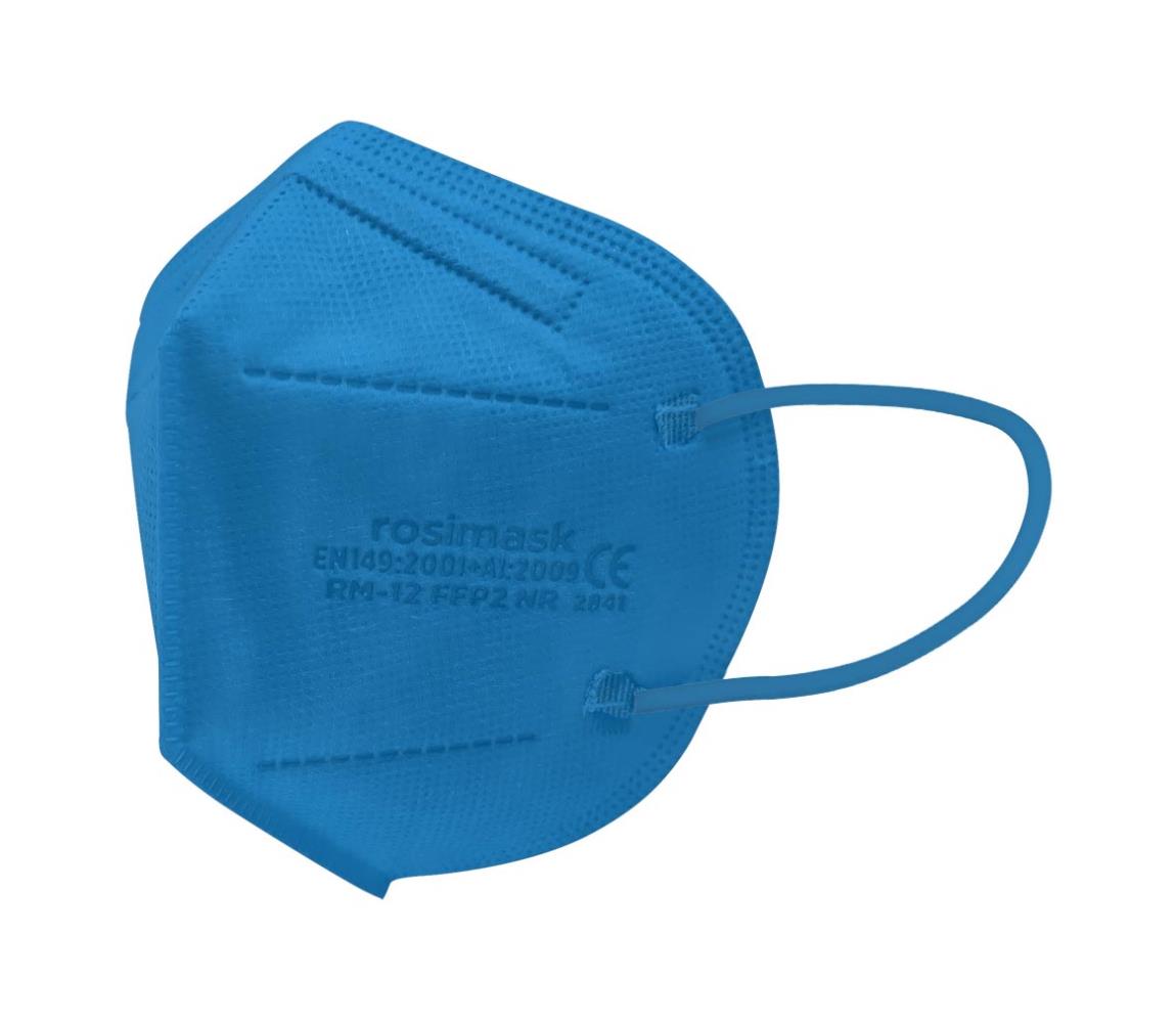 IMobily respirátor dětská FFP2 ROSIMASK MR-12 NR modrý 1 ks