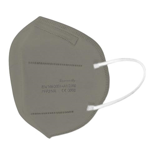 Respirátor FFP2 NR CE 0598 šedý 1ks
