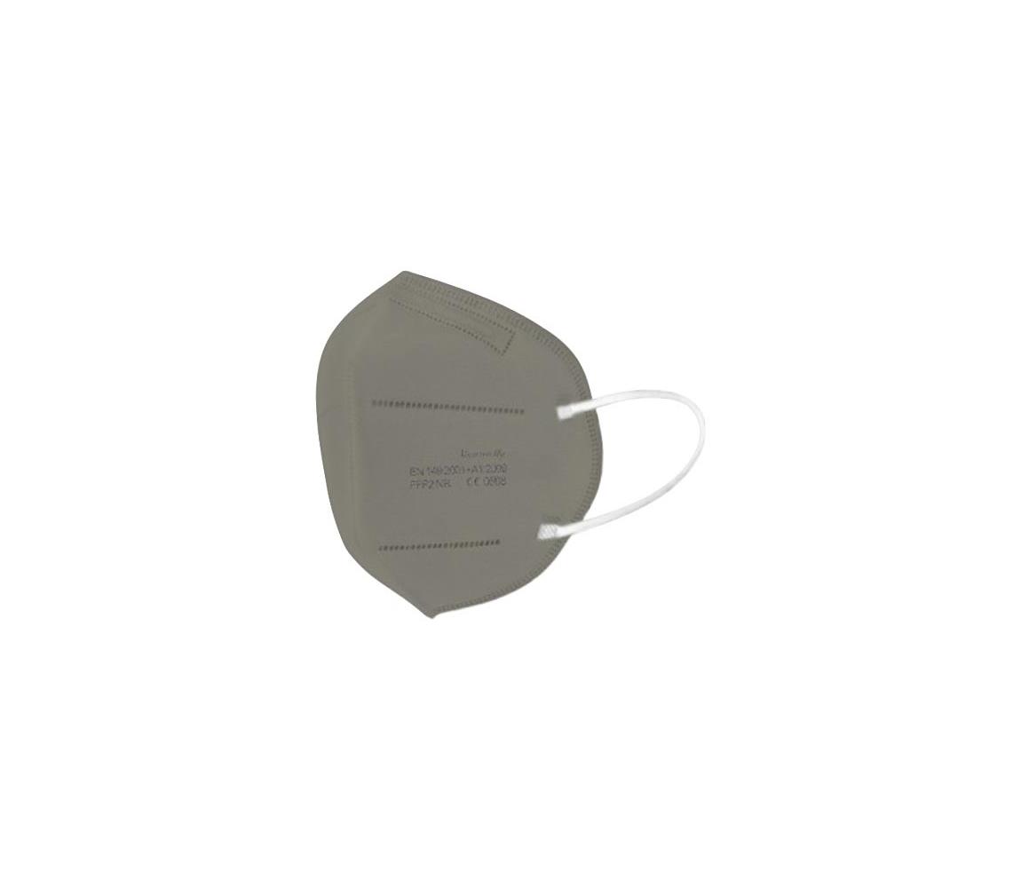 IMobily Respirátor FFP2 NR CE 0598 šedý 1ks SL9940