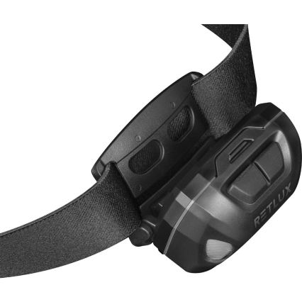 LED Nabíjecí čelovka LED/3W/1200 mAh IP44 černá