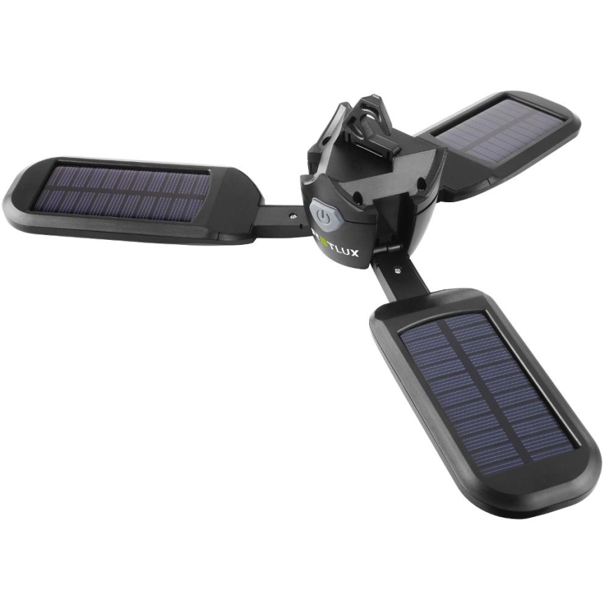 LED Nabíjecí kempingová svítilna se solárním panelem LED/3W/1600 mAh IPX4
