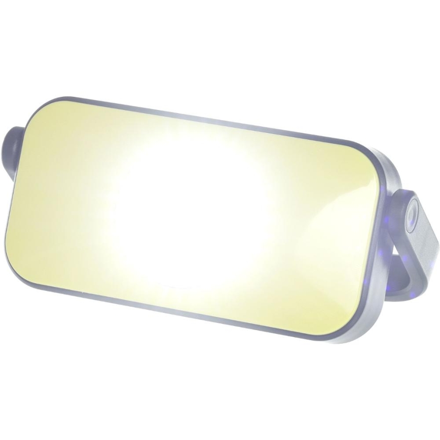 LED Pracovní svítilna s funkcí powerbanky LED/4400 mAh IP44 žlutá/černá
