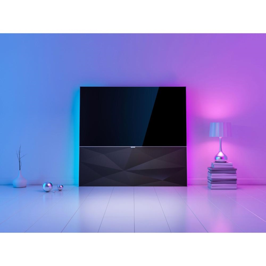 LED RGBW Chytrý stmívatelný pásek 5m LED/230V 2700-6500K Wi-Fi Tuya + dálkové ovládání