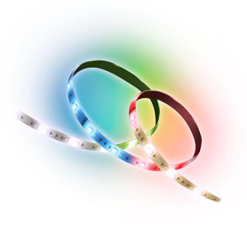 LED RGBW Chytrý stmívatelný pásek 5m LED/230V 2700-6500K Wi-Fi Tuya + dálkové ovládání