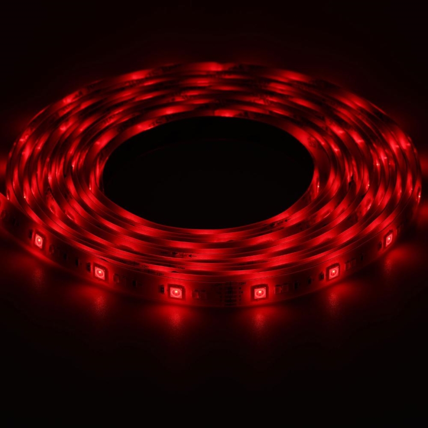 LED RGBW Chytrý stmívatelný pásek 5m LED/230V 2700-6500K Wi-Fi Tuya + dálkové ovládání