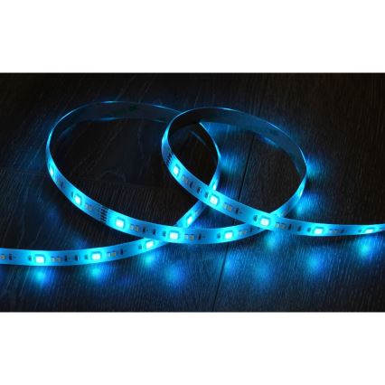 LED RGBW Chytrý stmívatelný pásek 5m LED/230V 2700-6500K Wi-Fi Tuya + dálkové ovládání
