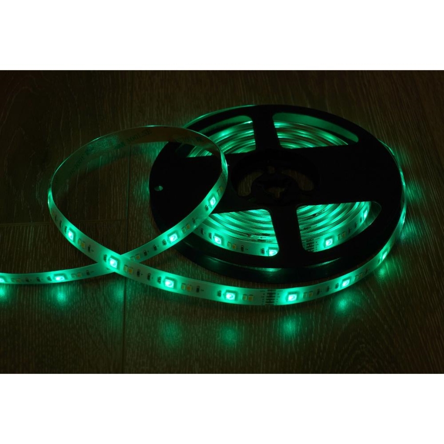LED RGBW Chytrý stmívatelný pásek 5m LED/230V 2700-6500K Wi-Fi Tuya + dálkové ovládání