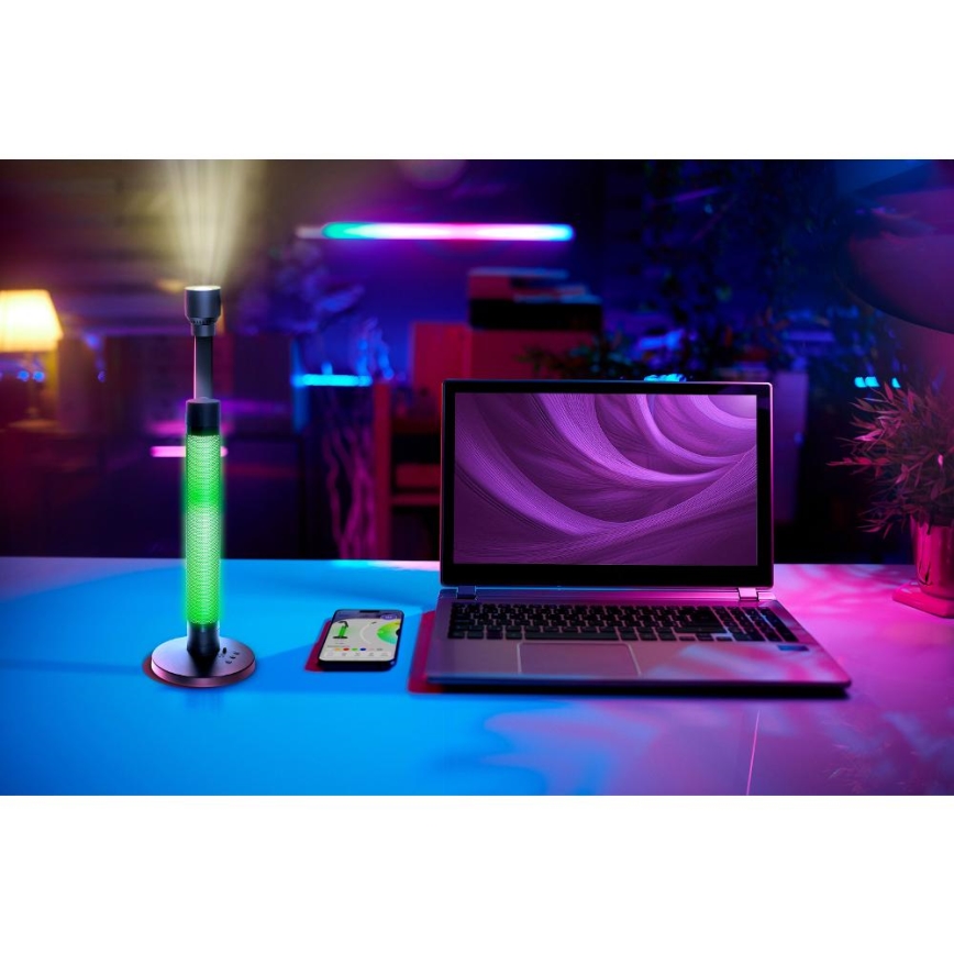 LED RGBW Stmívatelná stolní lampa LED/10W/5V 2700-6000K Wi-Fi Tuya + dálkové ovládání