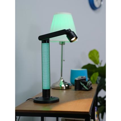 LED RGBW Stmívatelná stolní lampa LED/10W/5V 2700-6000K Wi-Fi Tuya + dálkové ovládání