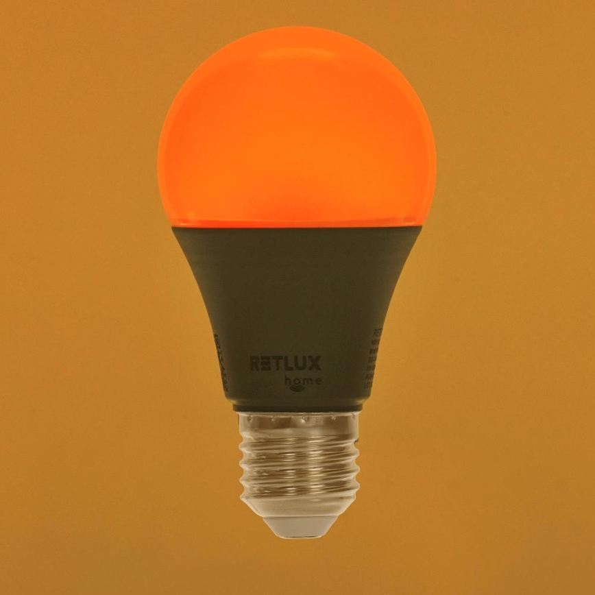 LED RGBW Stmívatelná žárovka A60 E27/9W/230V 2700-6500K Wi-Fi Tuya