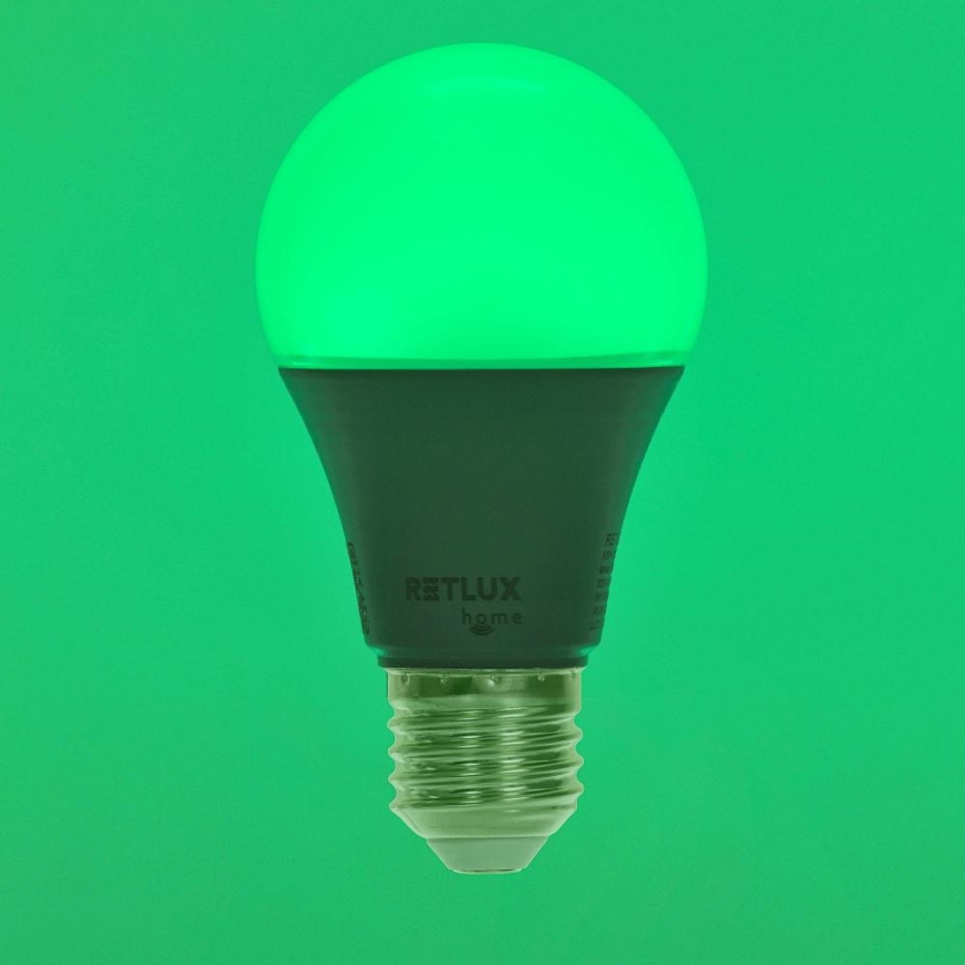 LED RGBW Stmívatelná žárovka A60 E27/9W/230V 2700-6500K Wi-Fi Tuya