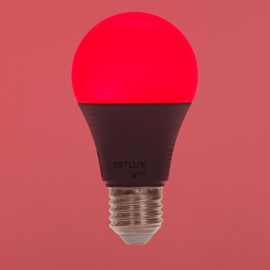 LED RGBW Stmívatelná žárovka A60 E27/9W/230V 2700-6500K Wi-Fi Tuya