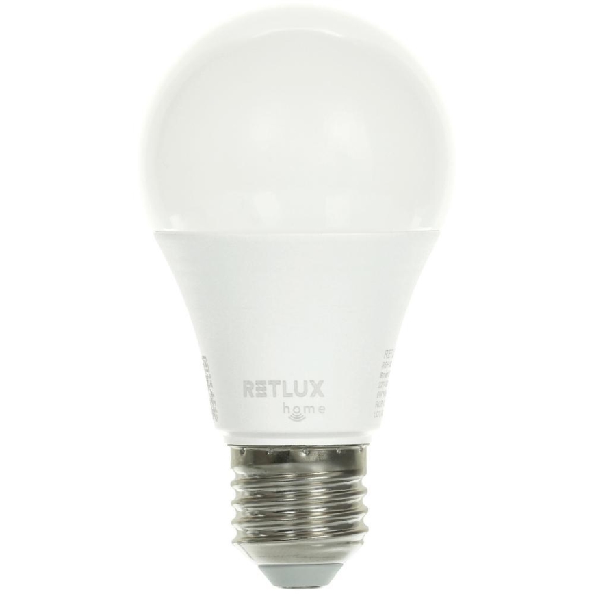 LED RGBW Stmívatelná žárovka A60 E27/9W/230V 2700-6500K Wi-Fi Tuya