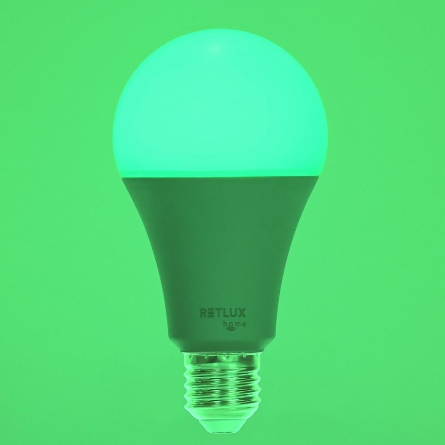 LED RGBW Stmívatelná žárovka A70 E27/14W/230V 2700-6500K Wi-Fi Tuya