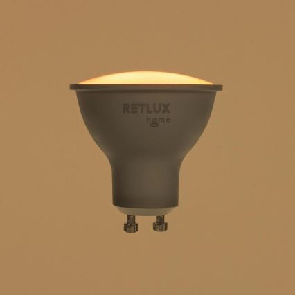 LED RGBW Stmívatelná žárovka MR16 GU10/4,5W/230V 2700-6500K Wi-Fi Tuya