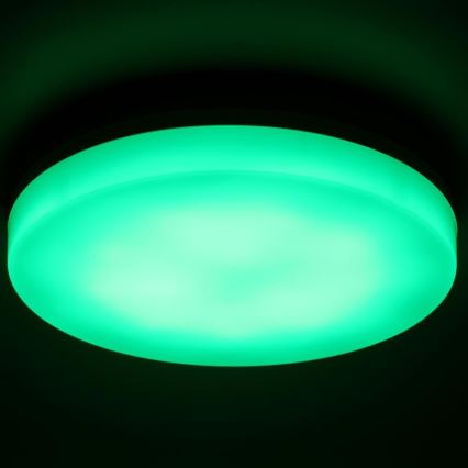 LED RGBW Stmívatelné koupelnové stropní svítidlo LED/20W/230V Wi-Fi IP44 bílá