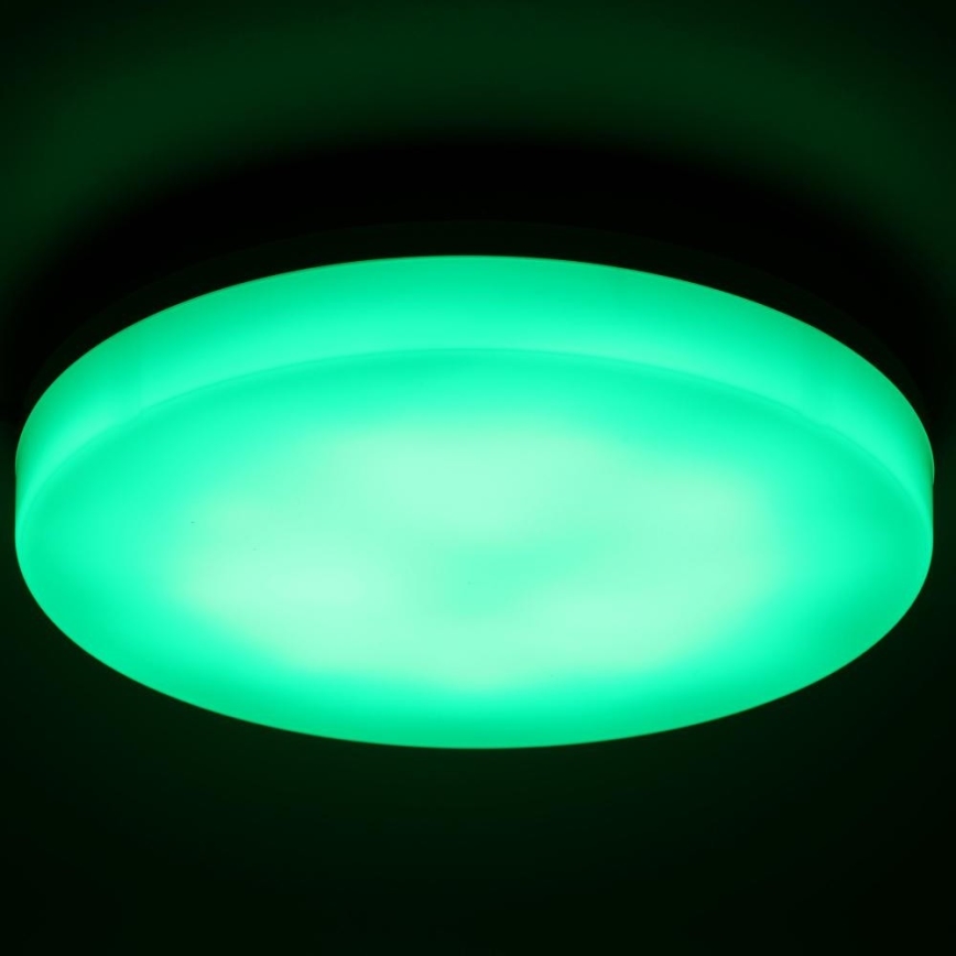 LED RGBW Stmívatelné koupelnové stropní svítidlo LED/20W/230V Wi-Fi IP44 bílá