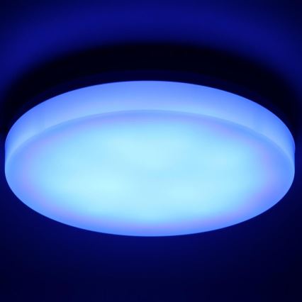 LED RGBW Stmívatelné koupelnové stropní svítidlo LED/20W/230V Wi-Fi IP44 bílá