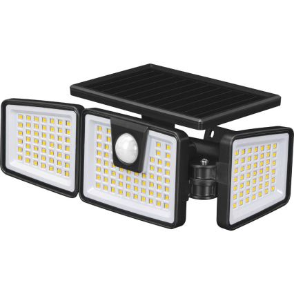 Retlux - LED Solární reflektor se senzorem LED/6,5W/3,7V 1200 mAh IP44