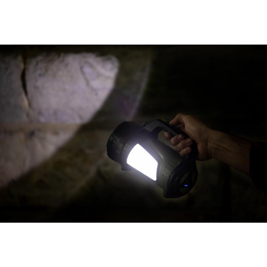 Retlux - LED Stm. venkovní nabíjecí svítilna s powerbankou LED/21W/4400 mAh IP44