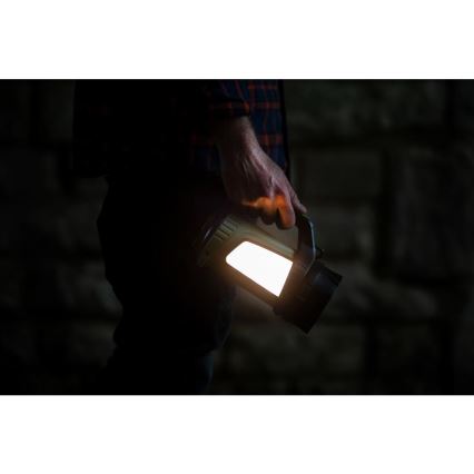 Retlux - LED Stm. venkovní nabíjecí svítilna s powerbankou LED/21W/4400 mAh IP44