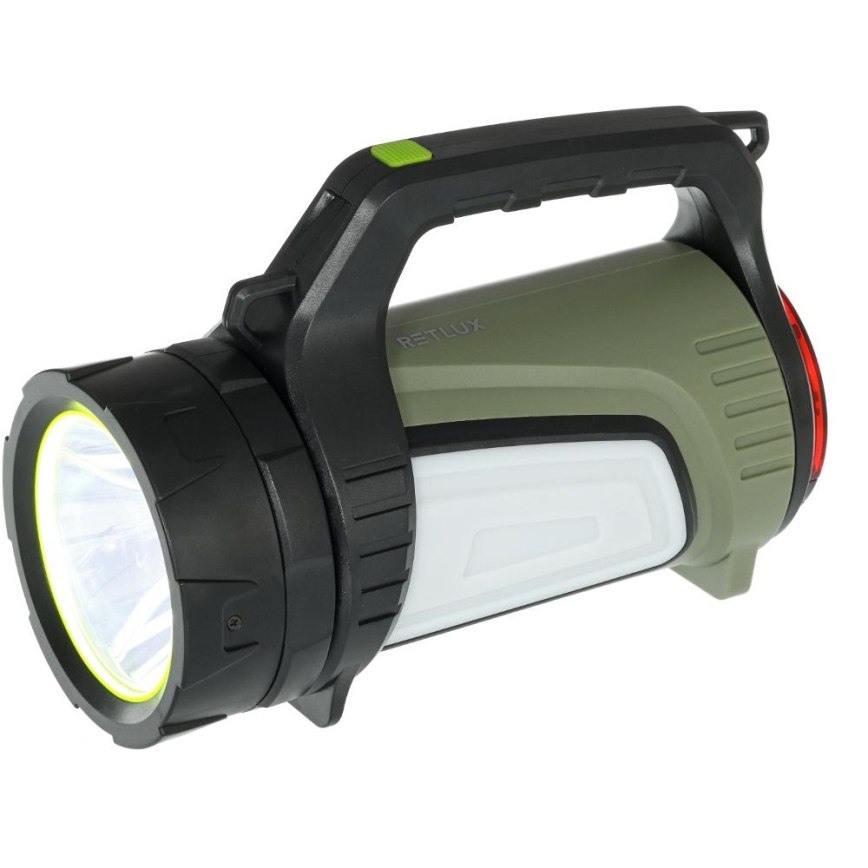 Retlux - LED Stm. venkovní nabíjecí svítilna s powerbankou LED/21W/4400 mAh IP44