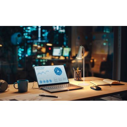Retlux - LED Stmívatelná nabíjecí lampa 3v1 LED/3W/5V 1200 mAh bílá