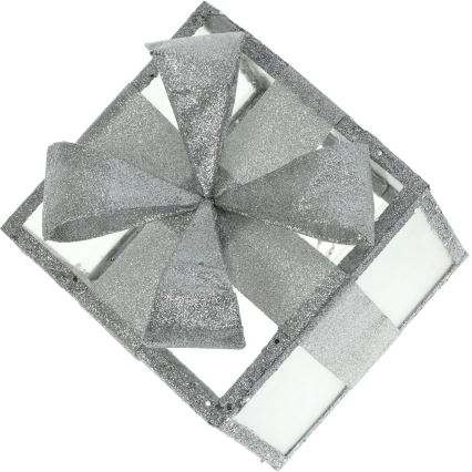 LED Vánoční dekorace LED/2xAA 20 cm dárek