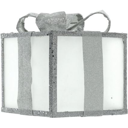 LED Vánoční dekorace LED/2xAA 20 cm dárek
