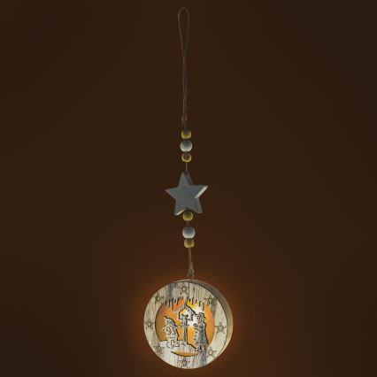 LED Vánoční dekorace LED/2xCR2032 teplá bílá