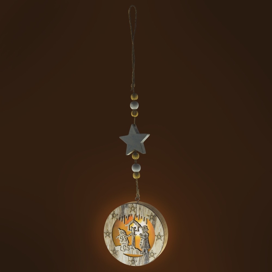 LED Vánoční dekorace LED/2xCR2032 teplá bílá