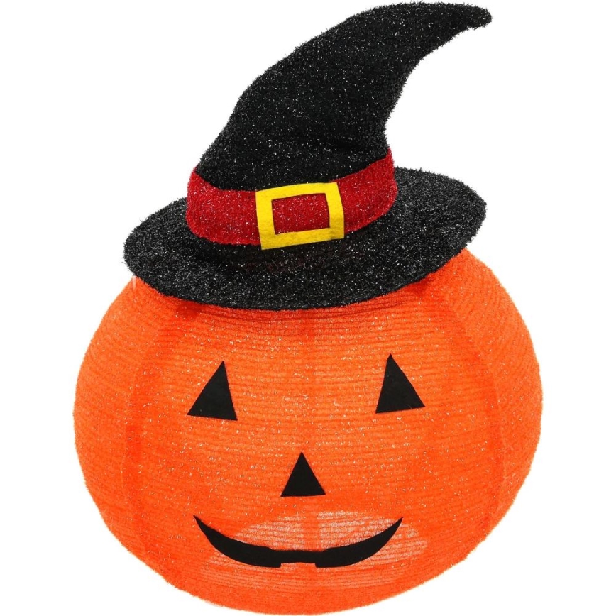 LED Venkovní dekorace HALLOWEEN LED/3xAA/teplá bílá IP44 dýně