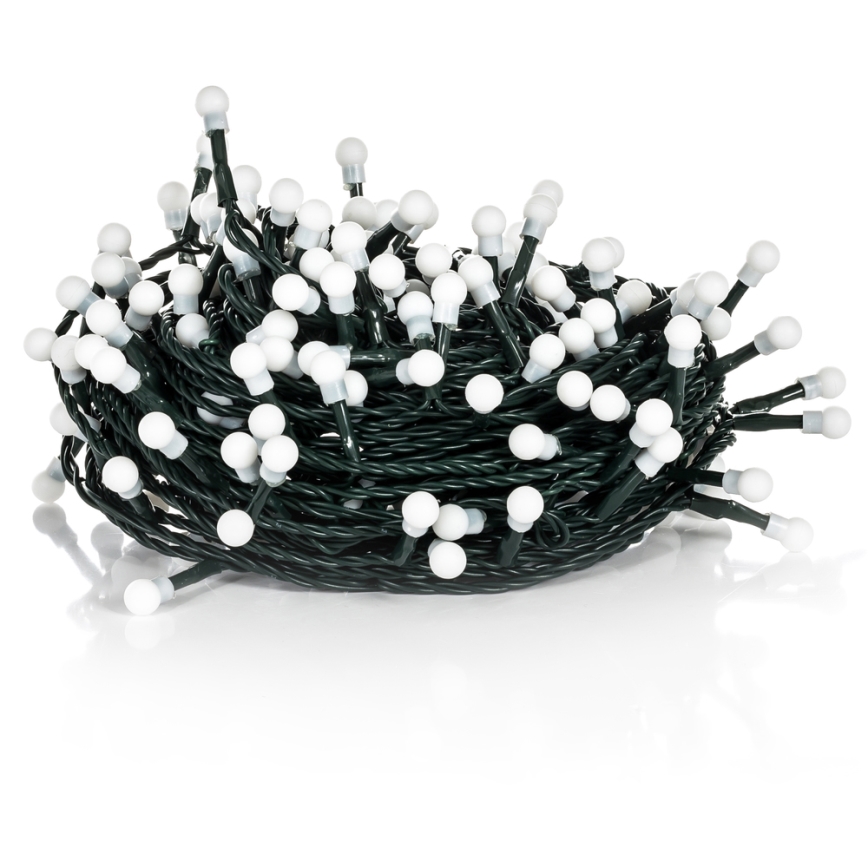 LED Venkovní  řetěz 100xLED/8 funkcí 15m IP44 teplá bílá