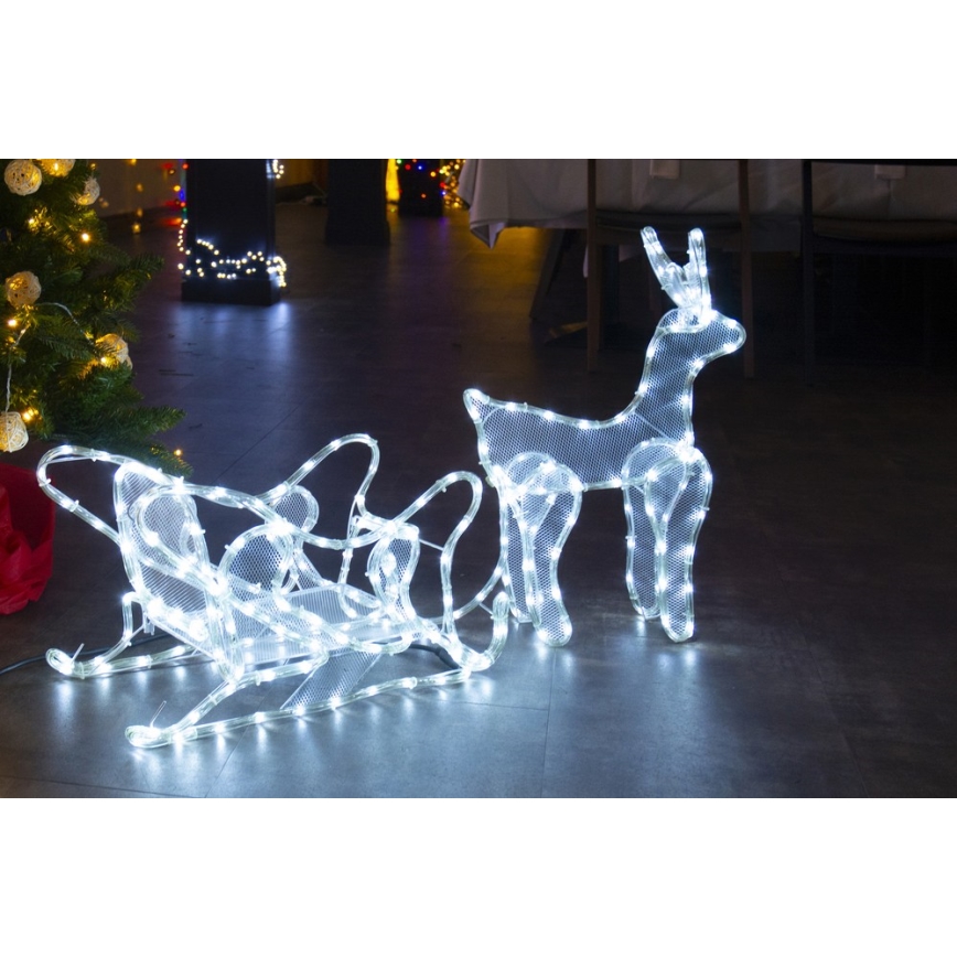 LED Venkovní vánoční dekorace LED/12W/230V IP44 sob