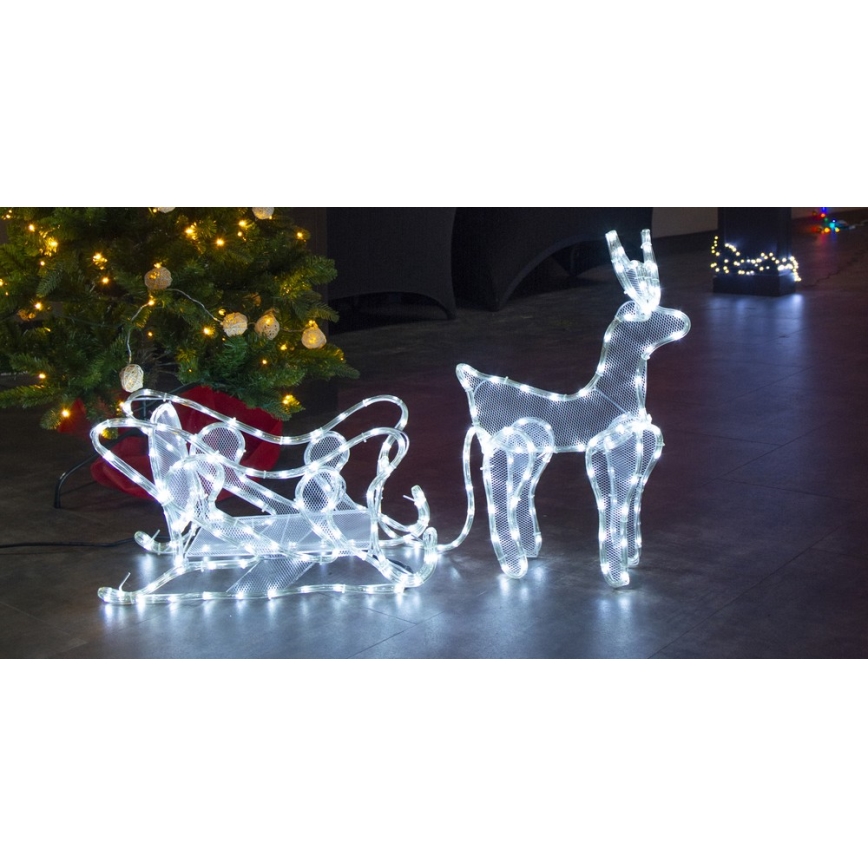 LED Venkovní vánoční dekorace LED/12W/230V IP44 sob