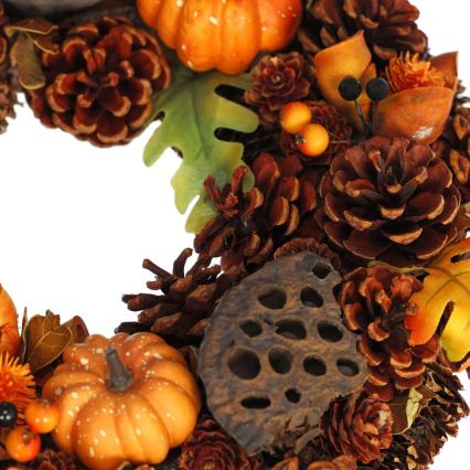 Podzimní věnec HALLOWEEN pr. 35 cm