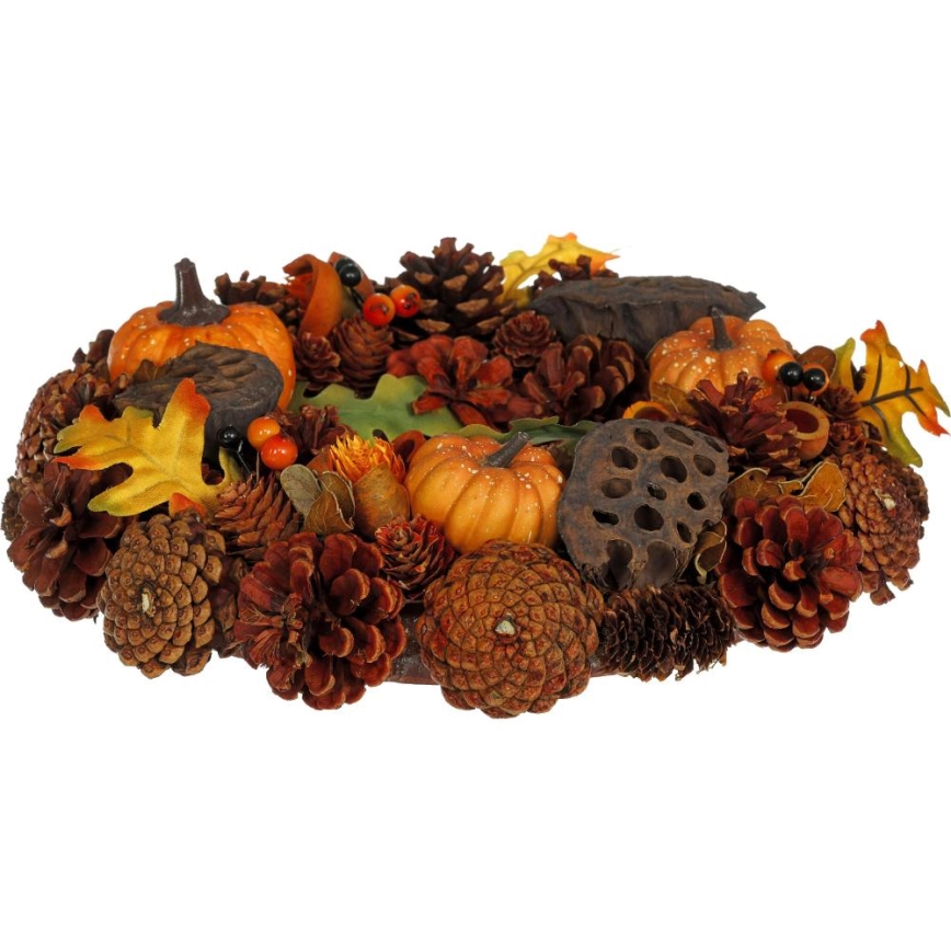 Podzimní věnec HALLOWEEN pr. 35 cm