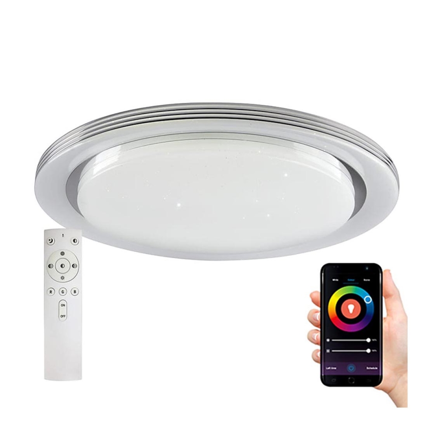 RGB LED Stmívatelné stropní svítidlo UFO LED/48W/230V Wi-Fi Tuya