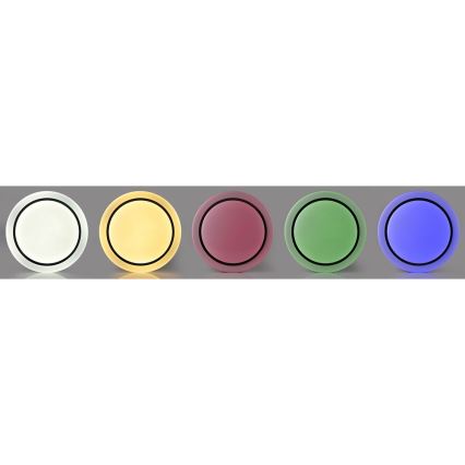 RGB LED Stmívatelné stropní svítidlo UFO LED/48W/230V Wi-Fi Tuya