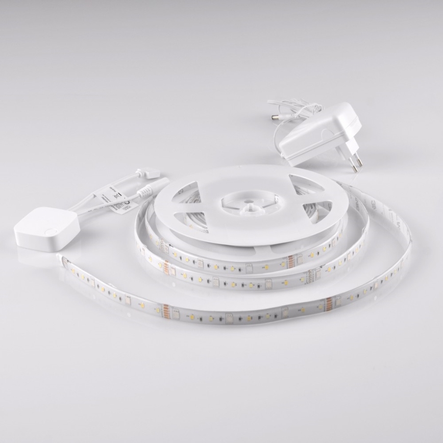 RGB LED Stmívatelný pásek Wi-Fi + hudební funkce LED/20W 5 m Tuya