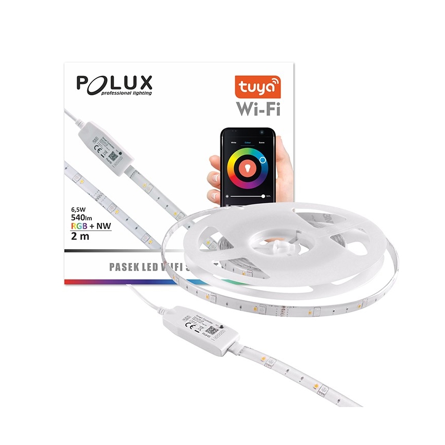 RGB LED Stmívatelný venkovní pásek Wi-Fi LED/6,5W/230V IP65 2 m Tuya