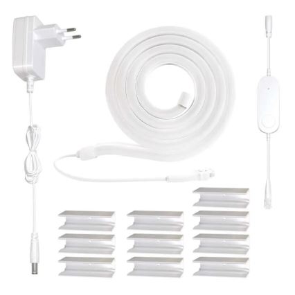 RGBIC LED Stmívatelný pásek GoSmart LED/24W/230V 3 m Wi-Fi Tuya